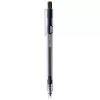 [MUJI 無印良品]按壓換芯膠墨筆/0.5/黑(K)