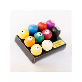 Billiards 撞球小圖釘(10入)