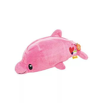 San-X海洋公園小海豚毛絨筆袋-粉紅