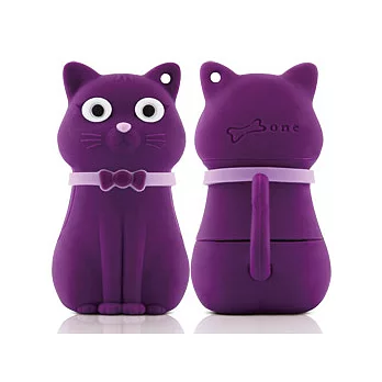 BONE /Cat Driver 8G 優雅貓造型隨身碟 - 紫色