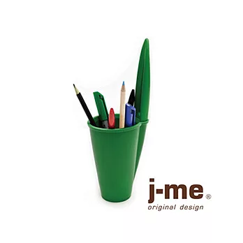 [j-me] pen lid pen holder-green 筆筒(綠)