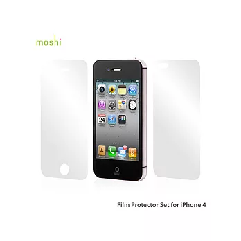 Moshi iPhone 4 清透螢幕保護貼套組