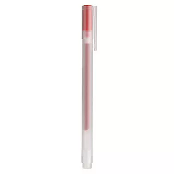 [MUJI 無印良品]膠墨中性筆/0.5/紅(K)紅