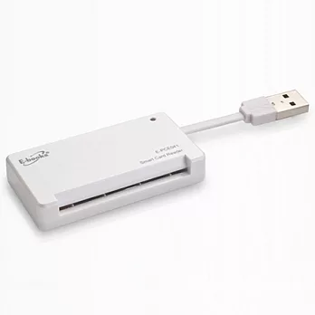 E-books T13 全方位ATM晶片讀卡機(珍珠白)