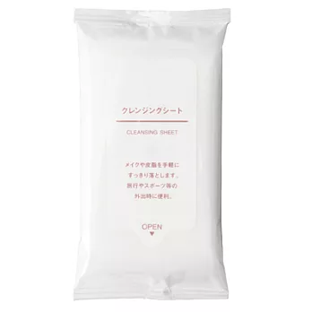 [MUJI 無印良品]攜帶用卸妝巾/12張(K)