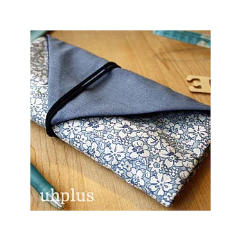 uhplus 小花園筆袋系列-藍花楹
