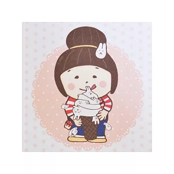 《mori shu》冰淇淋好女孩B6年曆記事本