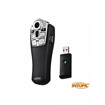 INTOPIC廣鼎 MS-LR12 2.4G無線多功能雷射簡報器