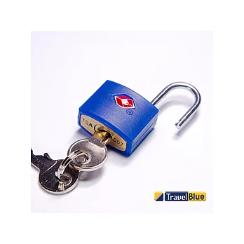 英國藍旅Travel Blue《TSA海關鑰匙鎖-藍色》