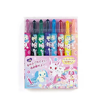 《SANRIO》寶石寵物八色蠟筆組