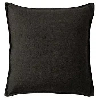 [MUJI 無印良品]水洗麻坐墊套/深棕