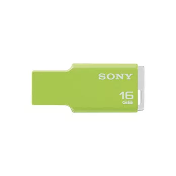 SONY TINY 超薄精巧隨身碟16G(青蘋綠)