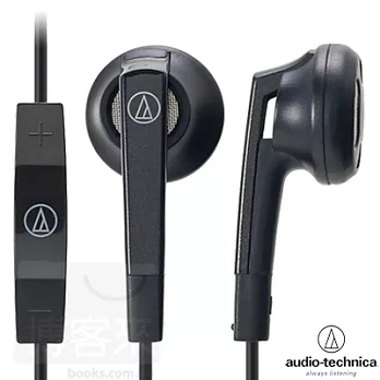 鐵三角 ATH-C505i (BK)iPod/iPhone/iPad專用彩色耳機BK