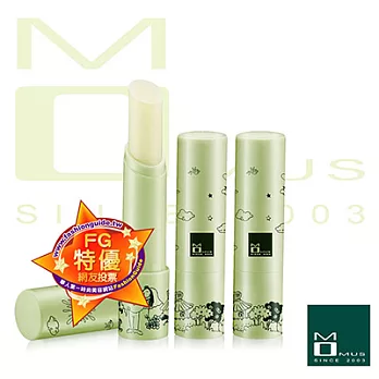 《MOMUS》綠茶潤唇修護素+Plus 3入