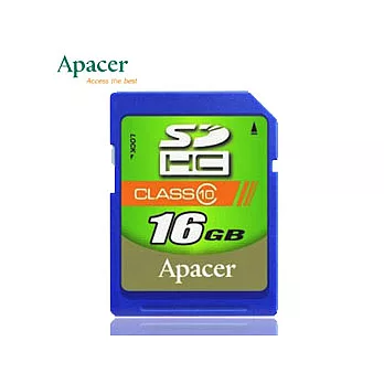 Apacer 宇瞻 16G SDHC Class10 記憶卡