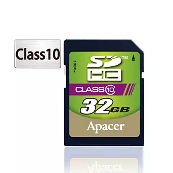 Apacer 宇瞻 32G SDHC Class10 記憶卡