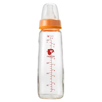 日本貝親-母乳實感一般口徑玻璃奶瓶240ml