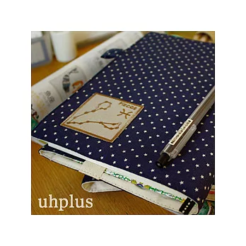 uhplus 星座書衣系列-雙魚座藍