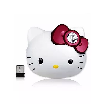 Hello Kitty 2.4G 造型無線滑鼠 - 晶鑽限量版