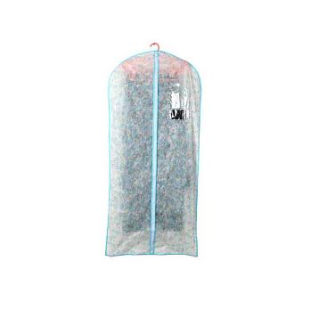 UdiLife 洋裝防蟲防塵套 特長型-藍花藍花