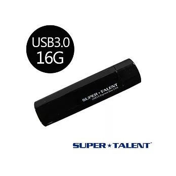 Super Talent USB3.0 雙通道16GB 黑旋風隨身碟(終保)