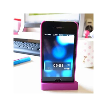 日本 ZUMREED 獨家引進 iPhone4立架保護殼/硬殼_紫紫