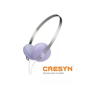 CRESYN 可立新 C300H (馬卡龍耳機 Pastel) 耳罩式耳機 - 香芋紫