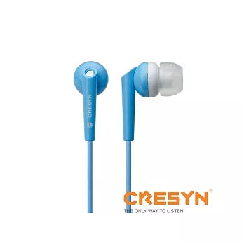 CRESYN 可立新 C260E 隔音耳塞式耳機 - 藍