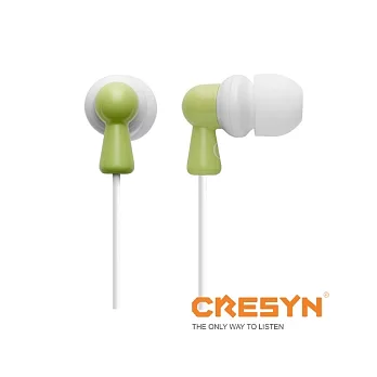 CRESYN 可立新 C222E 隔音耳塞式耳機 - 綠