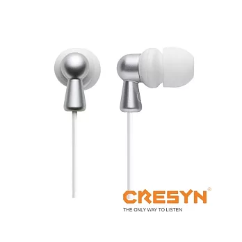 CRESYN 可立新 C222E 隔音耳塞式耳機 - 銀