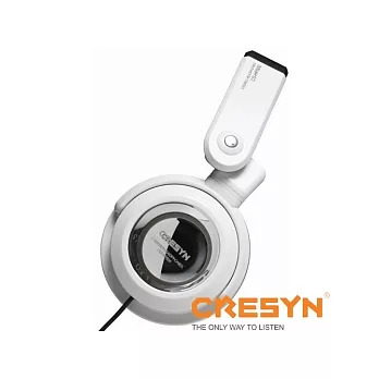 CRESYN 可立新 CS-HP500 耳罩摺疊式耳機- 白