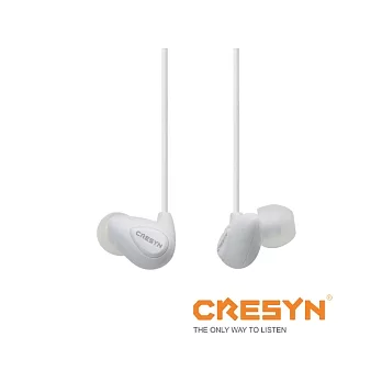 CRESYN 可立新 C230S iPod/iPhone/iPad 適用耳麥 - 白