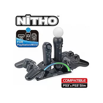 【NITHO】PS3專用無線搖桿∕PS Move LED充電座