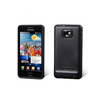【MOMAX】Samsung Galaxy S II i9100 軟硬雙色保護套 (透黑底黑邊)