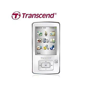 創見 MP870 MP4 8GB-象牙白(加贈觸控螢幕擦拭布)