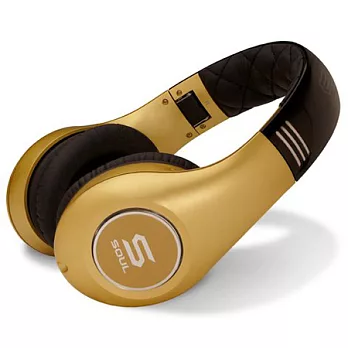 SOUL by Ludacris高清隔音型SL300耳罩式耳機(金色)