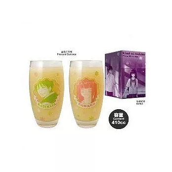 透明玻璃圓杯-只想告訴你A款(爽+翔)