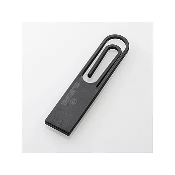 nendo Data Clip迴紋針USB隨身碟 (黑)
