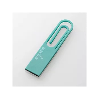 nendo Data Clip迴紋針USB隨身碟 (藍)