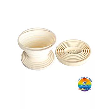 La Mare矽緻 折疊咖啡濾杯--天使白天使白