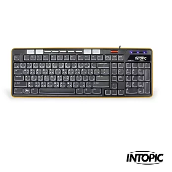 INTOPIC廣鼎 KBD-USB-53多媒體鍵盤