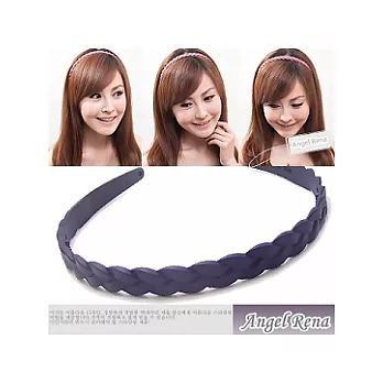 【Angel Rena】維多莉亞髮辮造型髮箍-優紫