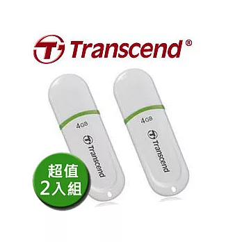創見 JetFlash 330 4GB 隨身碟-超值2入組