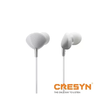 CRESYN 可立新 C350E (Shell) 隔音貝殼耳機 - 白白色