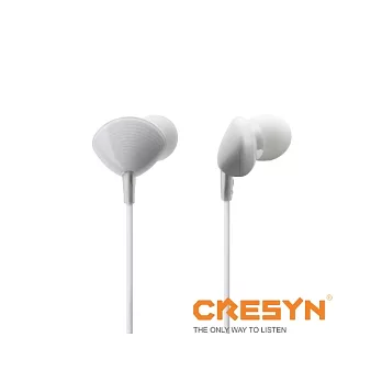 CRESYN 可立新 C350E (Shell) 隔音貝殼耳機 - 白