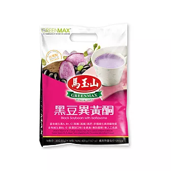 《馬玉山》黑豆異黃酮(14入)共同、袋裝、