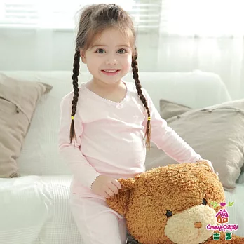 anny pepe 兒童內衣 女童長袖 90cm 粉紅單件 衛生衣 美國棉