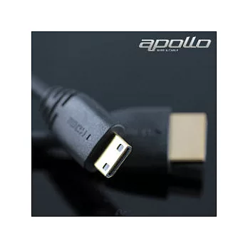 【阿波羅(APOLLO)】-HDMI 1.4a高畫質傳輸線(MINI-C)-長度1.5M