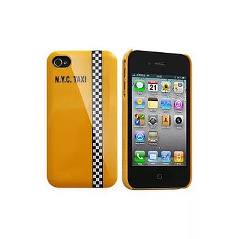 essential tpe iro case for iPhone 4 / 4S 彩殼 - New York Taxi
