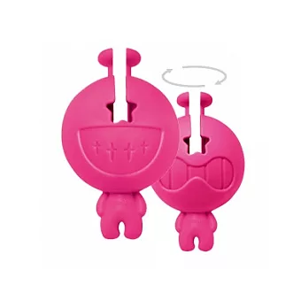 【大頭症小人】集線器-桃紅色